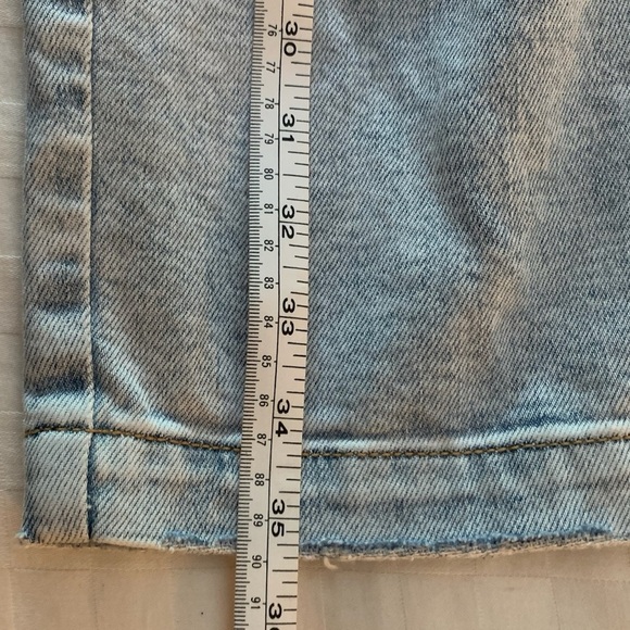 Lane Bryant Women’s Signature Fit Mid-Rise Straight Crop Blue Jeans; Size 18 - Picture 6 of 10